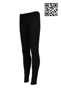 U229 tailor made ladies' PE trouser tailor made plain color sporty fit springy personal design sporty company